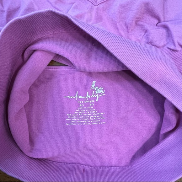 Intimately Free People pink ribbed bralette size xs/s - Picture 6 of 6